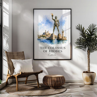 The Colossus of Rhodes, Greece