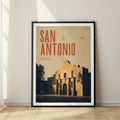 San Antonio Travel Poster Print | Texas, USA