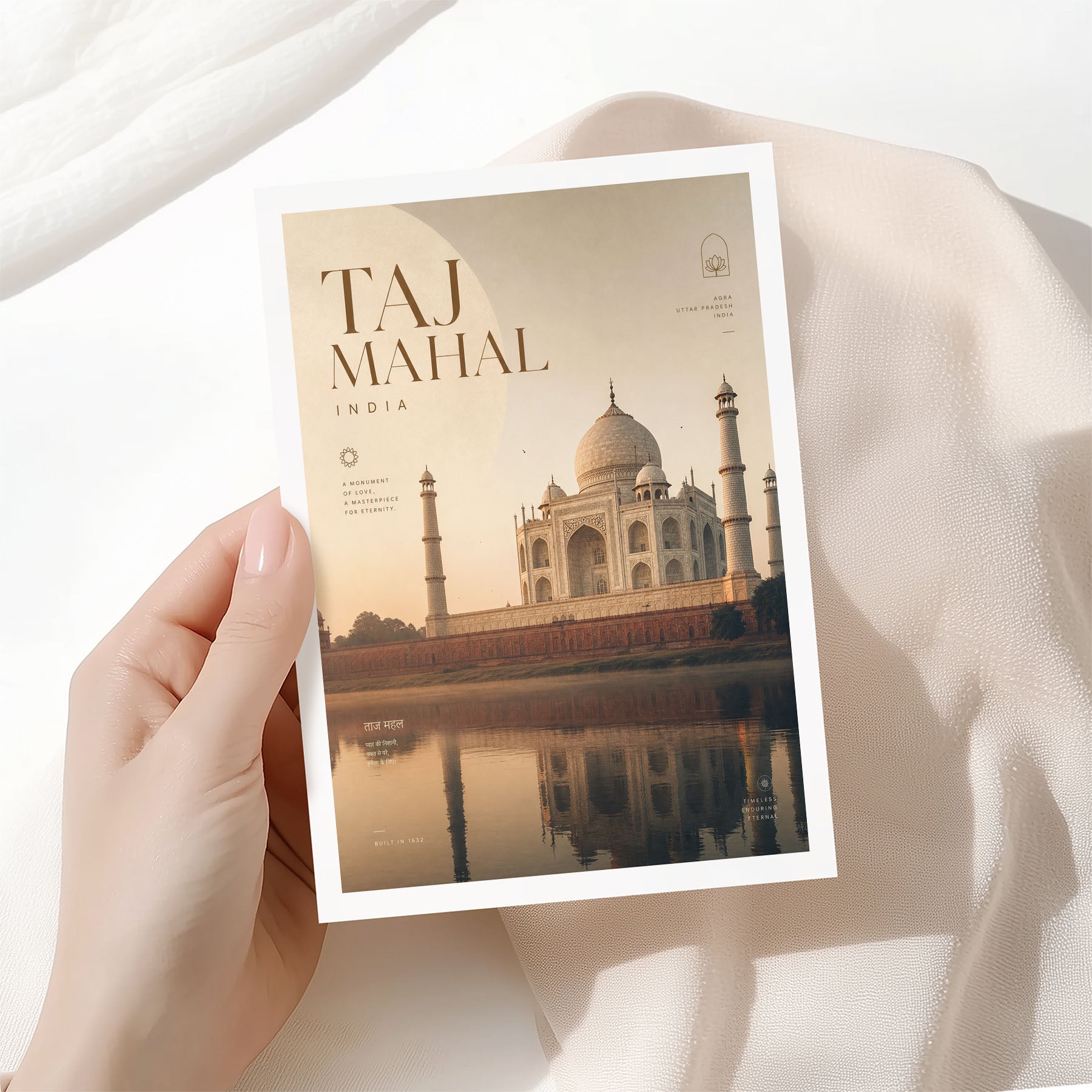 The Taj Mahal, India