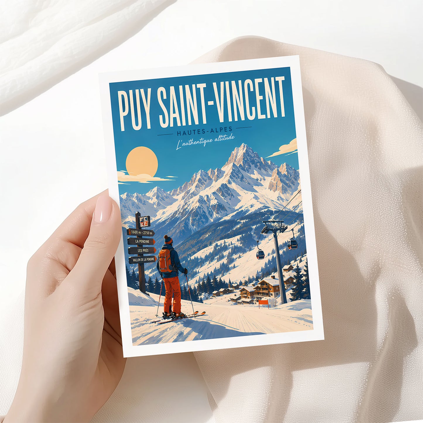 Puy saint vincent, France