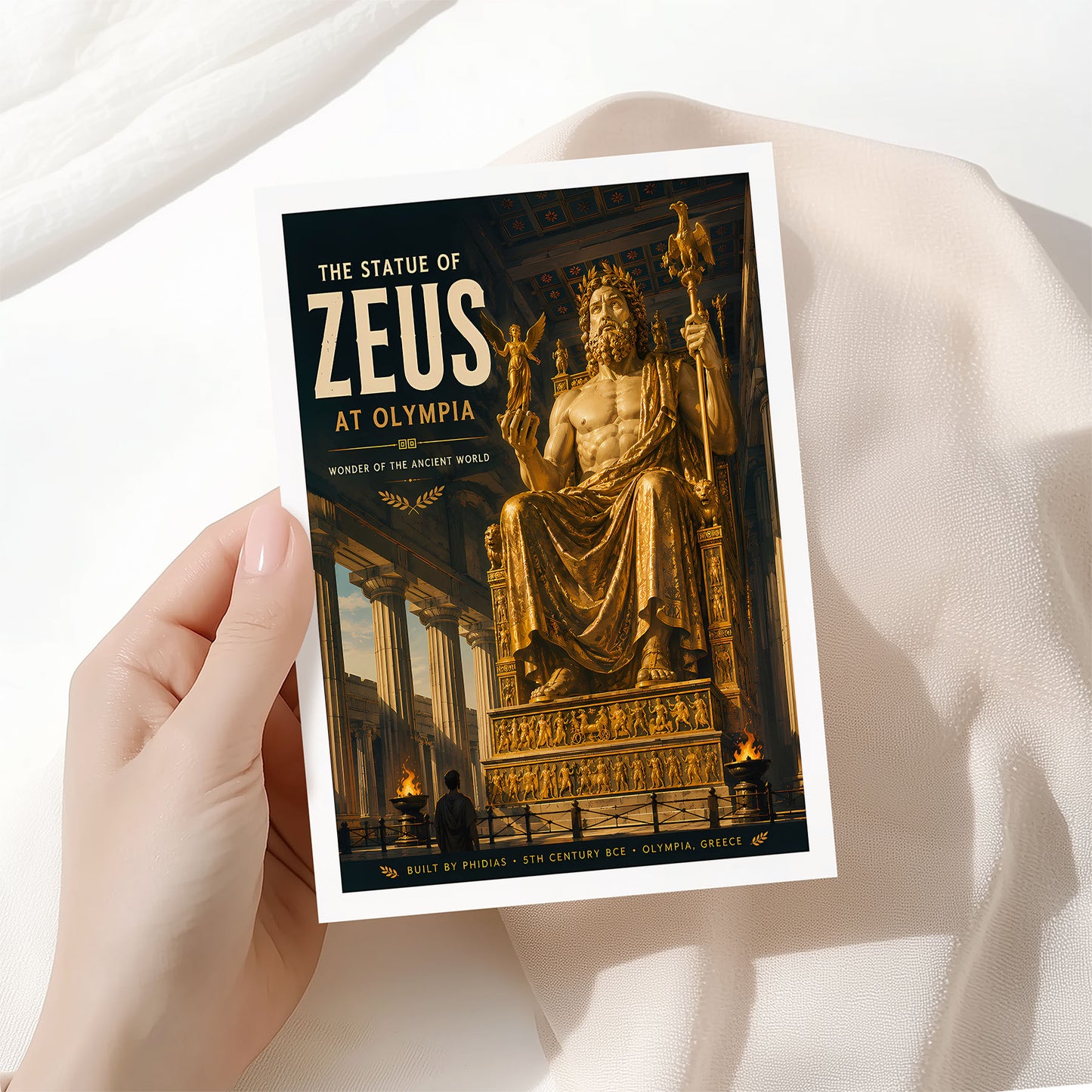 The Statue of Zeus at Olympia, Greece
