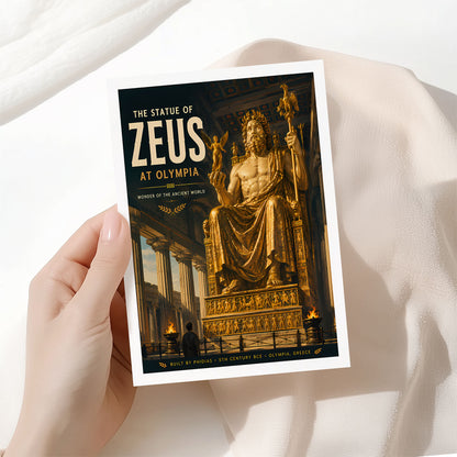 The Statue of Zeus at Olympia, Greece