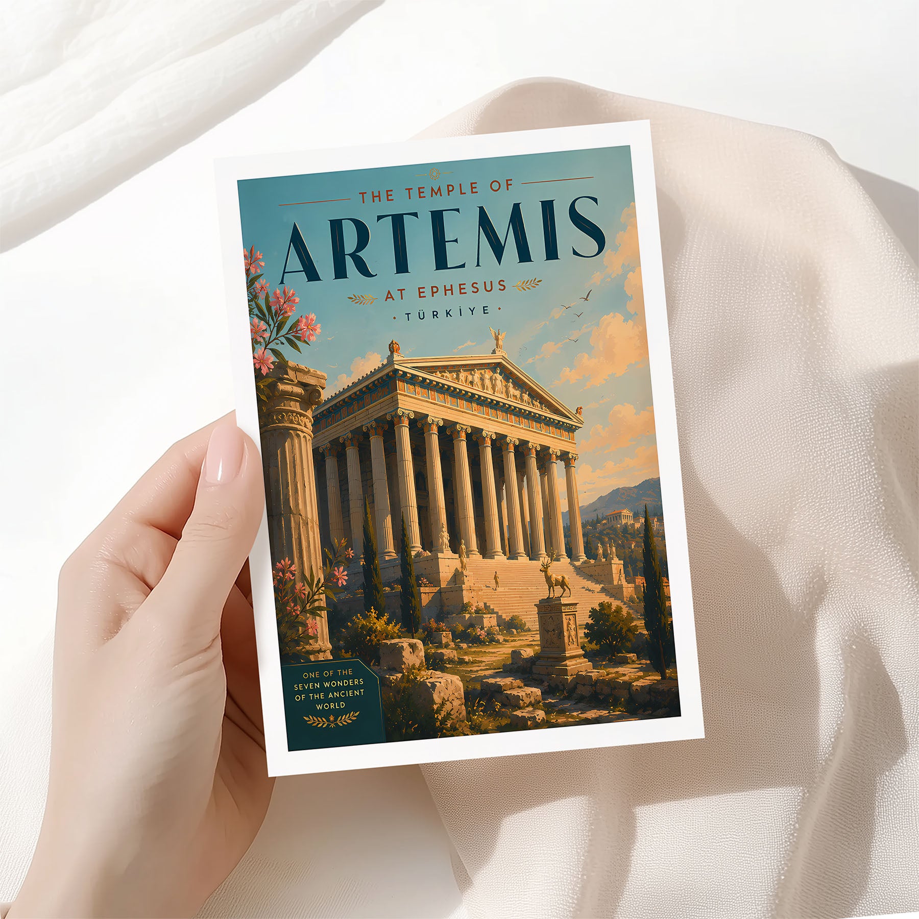The Temple of Artemis at Ephesus, Turkey