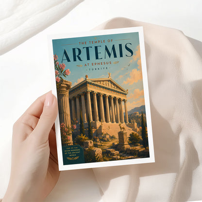 The Temple of Artemis at Ephesus, Turkey