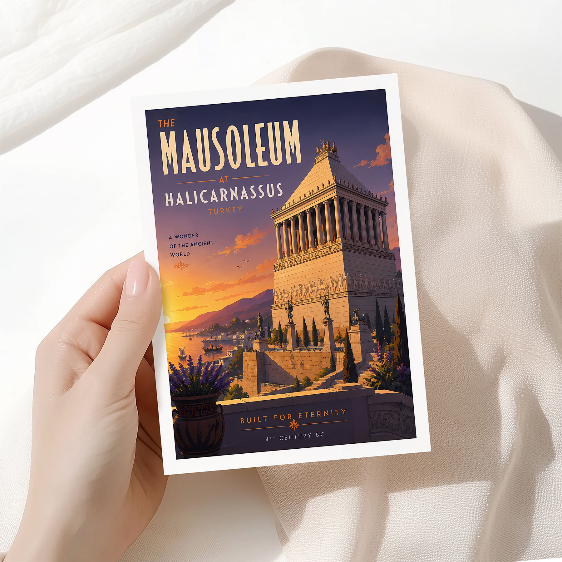 The Mausoleum at Halicarnassus, Turkey
