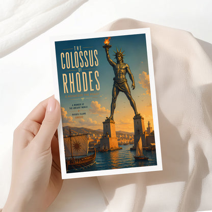 The Colossus of Rhodes, Greece