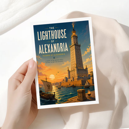 The Lighthouse of Alexandria, Egypt