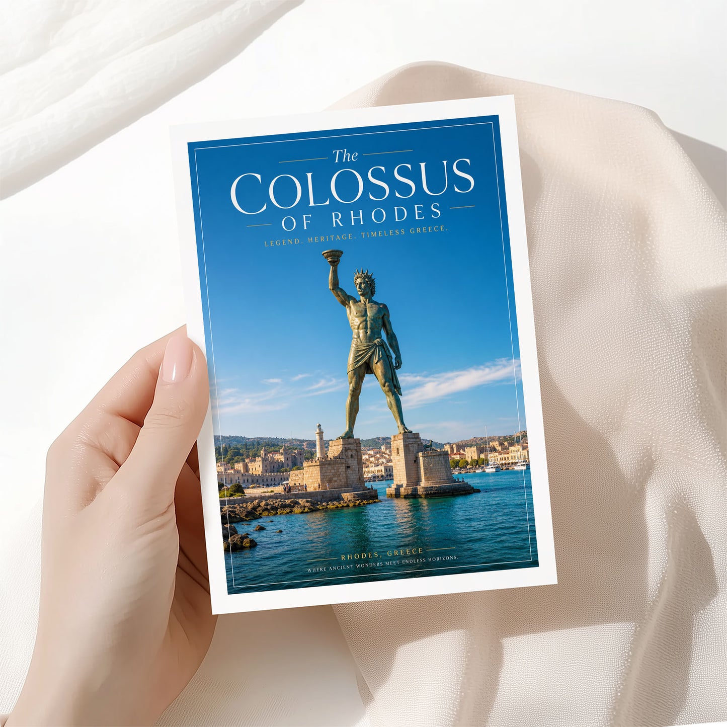 The Colossus of Rhodes, Greece