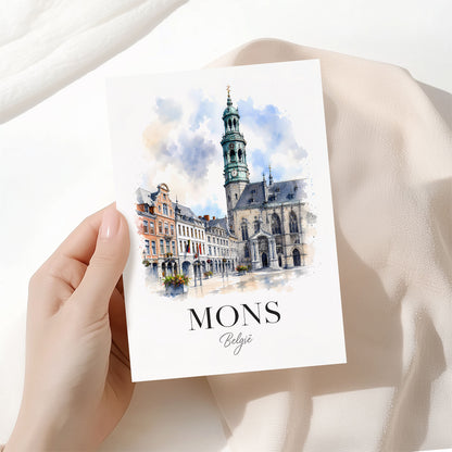 Mons, België