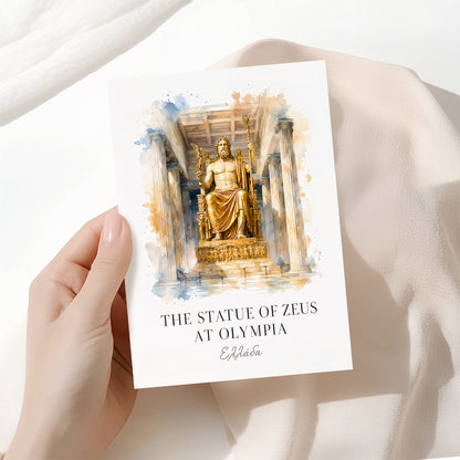 The Statue of Zeus at Olympia, Greece