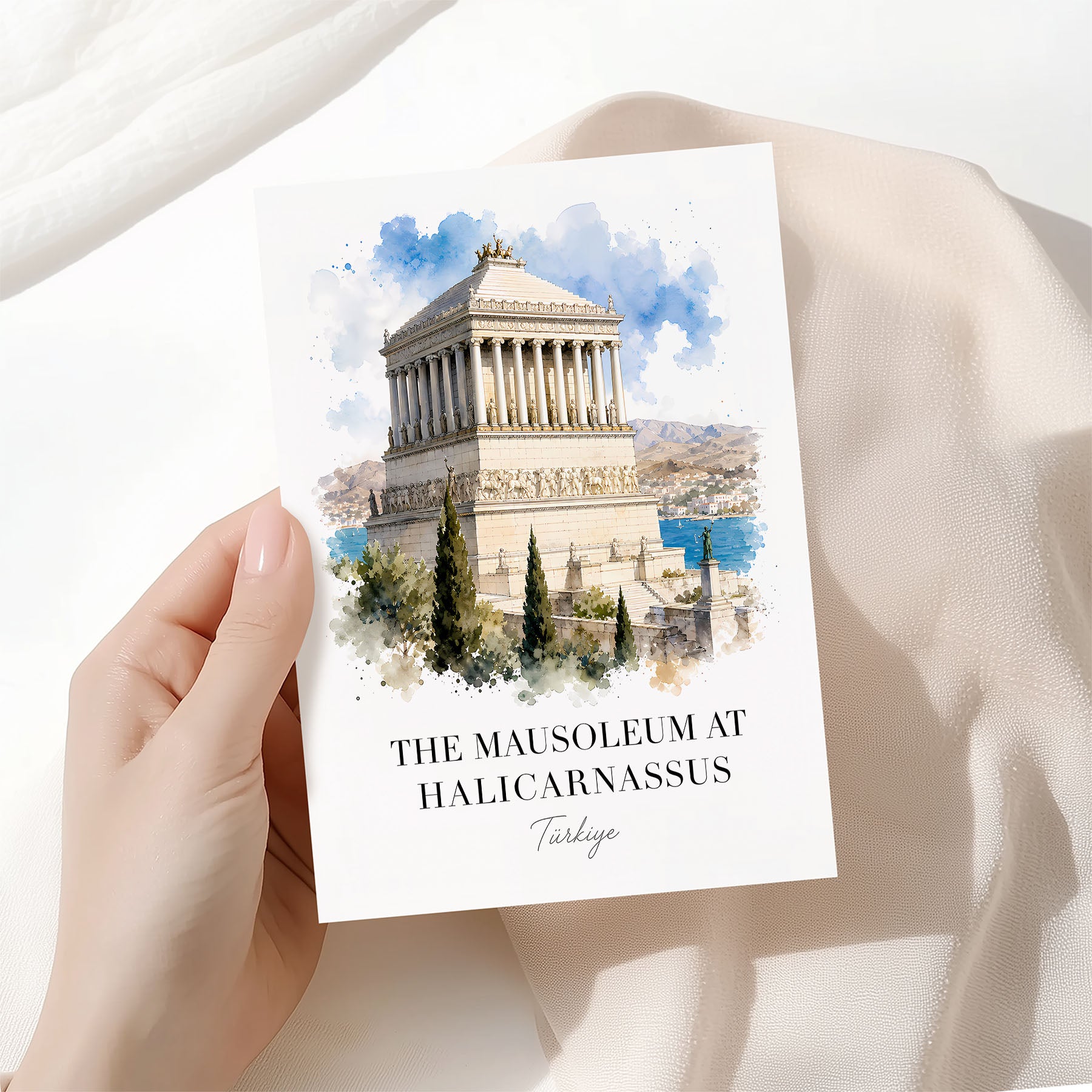 The Mausoleum at Halicarnassus, Turkey